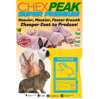 FOOD FEEDERCAT TREATS◙☌✼Chexers Super Premium Rabbit Pellets per kilo