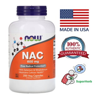 Now Foods, NAC, 600 mg and 1000 mg