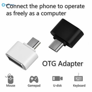 GS Micro USB OTG To USB Type-C OTG Adapter Converter