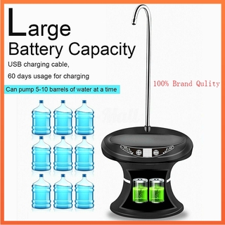 ✈〖IN STOCK/COD〗✔ LC-017 USB Charging Water Dispenser Tray Pump 1200mAh Table Bucket Dual Use