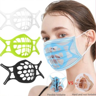 3D Face Mask Bracket Silicone Holder Inner Support Breathing Assist Frame Mouth mask