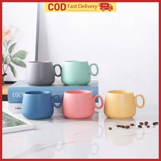 280 ML Nordic Ceramic Mug Coffee Cup Elegant Tea Cup Simple Matte Ceramic Cup for Hot & Cold Mugs