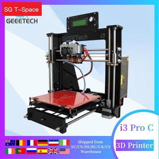 ™Geeetech I3 Pro C 3D Printer3d printing Dual Extruder Prusa Two-Color Printing High Resolution Impr