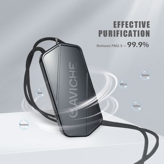 New Product M1 AVICHE Negative Ion USB Rechargeable Wearable Air Purifier Negative (7)