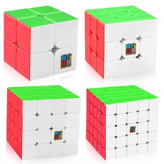 MoYu Speed Cube Bundle Smooth Magic Cube Set with Gift Box