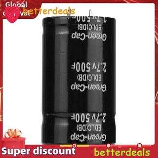 【Spot goods】◕✓❉2.7V 500F Electrolytic Capacitor Farad Electronic Components
