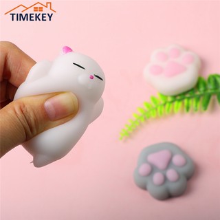 Squishy Soft Toys Slow Rising Simulation Cute Animal Cat Paws Hand Fidget Toy (1)