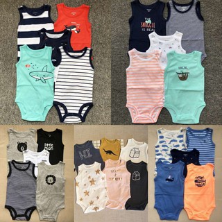 ✠5 Piece Baby Sleeveless Boys Girls Onesies Jumpsuit Romper Newborn Clothes Overall