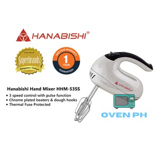 Hanabishi Hand Mixer HHM53SS