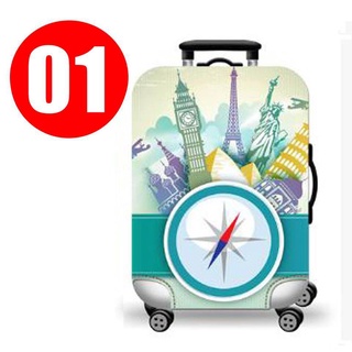 Luggage waterproof suitcase suitcase trolley case Dustproof Suitcase Cover Travel Luggage Cover L
