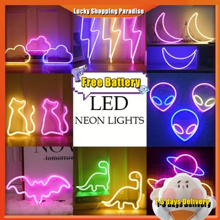 Planet LED Night Light USB Charging Home Decor Neon Lamp Wall Decor Light Indoor led light planet