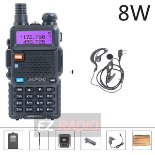 Baofeng UV-5R Walkie Talkie Real 5W/8W UV 5R Powerful Amateur Ham CB Radio Station UV5R Dual Band Tr (1)