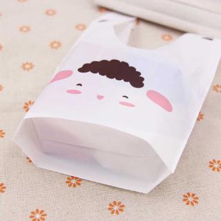 20pcs/lot Cute Rabbit Ear Bags Cookie Plastic Bags&Candy Gift Bags For Biscuits Snack Baking Package (3)