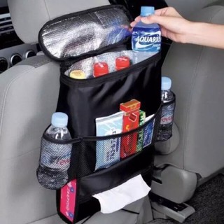 Car Auto Seat Back Multi-Pocket Storage Cool Hot Bag Organiz