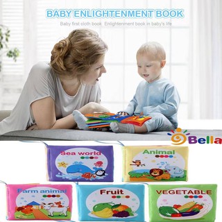 Baby educational toys Soft Cloth Books Child Intelligence Development Learn Picture Cognize Book