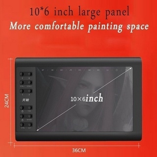 [Ready Stock]☃₪❧G10 Hand painted board Digital Tablet Digital Graphics Drawing Tablets Hand Painted (5)