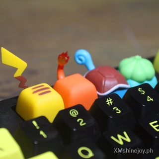 Pokémon pet elf baby Dream key cap mechanical keyboard personality resin Wonderful frog bikachu key cap