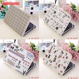 [haostontu]Notebook laptop sleeve bag cotton pouch case cover for 14 /15.6 /15 inch laptop