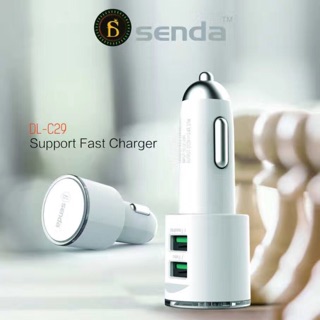 DL-C29 3.4A 2 dual usb port fast car charger iPhone android (1)