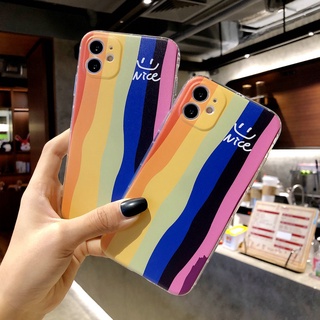 HL| COD Case Samsung A12 A22 A32 A42 A52 A72 A20 A30 A50 A30S A50S A70 A20S A21S M51 A51 A71 A11 A02 A02S S20 S21 FE S10 S20 Note 10 Lite Soft Clear Rainbow Silicone Phone Case