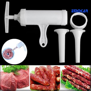[KN2] Kitchen Plastic Manual Meat Sausage Filler Stuffer Funnel Salami Maker Machine