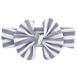 HIIU Baby Stripe Cute Bow Headband Hair Accessories Headband (9)