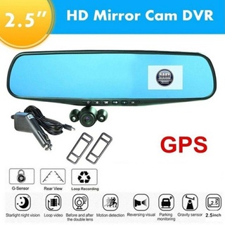 ♝﹉☒NEW Hd Mirror Cam As Seen On Tv Car Dvr 350 2.5 Lcd Hd Dashcam Recorder 360-Degree Rotating Viewi