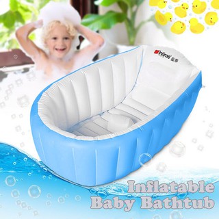 TOP ONE STORE Plastic Baby Inflatable Bath Tub Plastic Baby Inflatable YT-226A Bath Tub