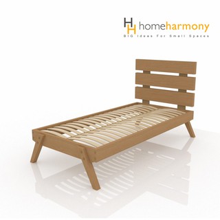 Home Harmony Hale Bed Frame Ash Color