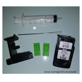 INK SUCTION KIT COMPATIBLE WITH CANON CARTRIDGE,(810/811), BLACK