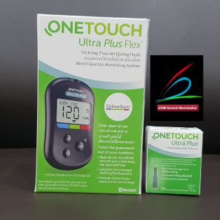 Glucometer One Touch Ultra Plus with free 25 test strips