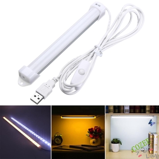 COZEE Night Light LED Light Bar Switch LED Strip USB Universal Cabinet Lamp Indoor Hard Tube Reading/Multicolor