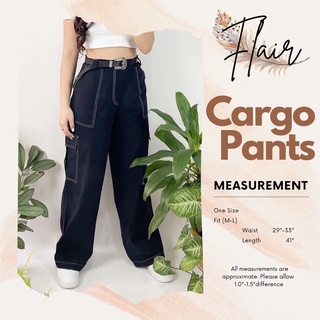 Cargo Pants — Contrast Stitch Cargo Pants | Flair Clothing