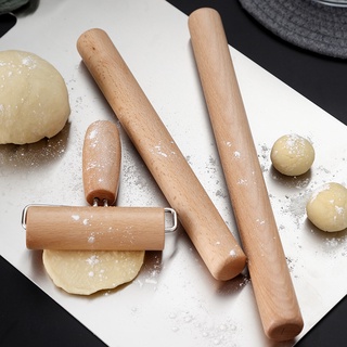 Solid Wood Rolling Pin Roller Baking Roller Rolling Pin Stick