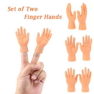Novelty Funny Funny Set Of Two Finger Hand Finger Puppets