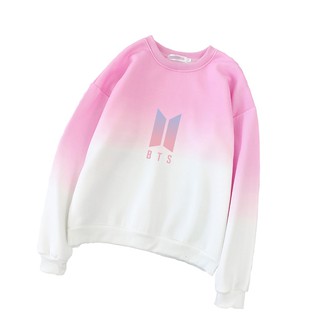 Mello BTS Men's and Women's Autumn and Winter Loose Gradient Plus Sweater (4)