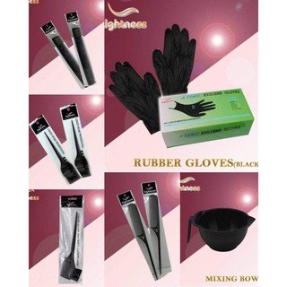 Lightness Tint brush/Mixing Bowl/ Gloves/ hair coloring kit