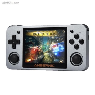⊙♘﹍Brother Zhou RG351M open source handheld PSP Three Kingdoms War DC alloy appearance handheld game (1)