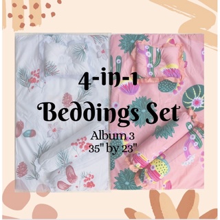 4in1 Baby Bedding/Crib Set with Mattress and Pillow (Album3)