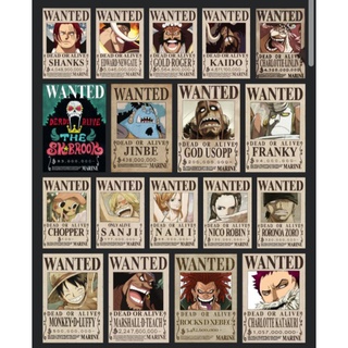 ONE PIECE WANTED POSTERS V1 (READ THE DESCRIPTION) (2)