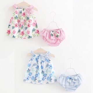 Baby Corp Girls Romper 2 Piece Set Onesie Kids Newborn Fashion Summer Princess