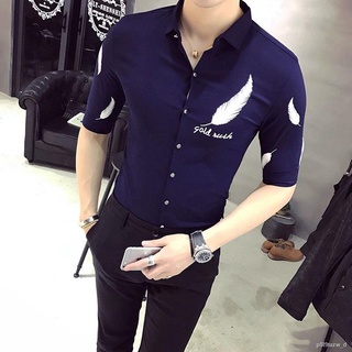 ▲Autumn new men s shirt long sleeve casual versatile slim thin inch shirt Korean fashion handsome pr
