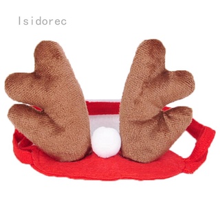 Kitten Funny Red Scarf Hat Dog Cat Christmas Warm Santa Claus Cloak Hat Pet Clothing Pet Costume Chr (1)