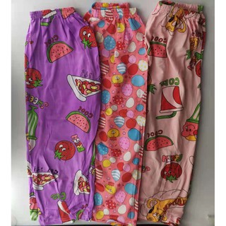 Pajama Assorted, Pajama Pants Sleepwear 3 PIECES #3-7 years old