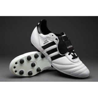 adidas soccer shoes adidas Copa Mundial FG White leather Germany mens low soccer football shoe 39-45