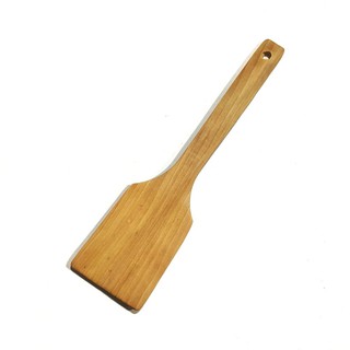 AASHOP.PH COD Flat Wooden Rice Paddle Spatula Natural Wood Turner Sandok( 1 PC) (3)