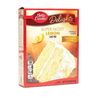 Betty Crocker Super Moist Lemon Cake Mix (432G)