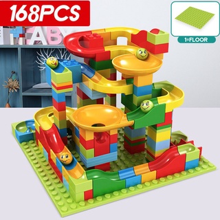 168pcs Marble Race Run Mini Blocks children early learnning toys kids boys and girls gifts