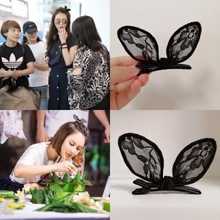 Rabbit Ears Hairpin Butterfly Hair Clip On The Top Clip