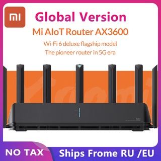 Xiaomi Mi AIoT Router AX3600 Wifi 6 Dual-Band 2976Mbs Gigabit Rate WPA3 Security Encryption Mesh